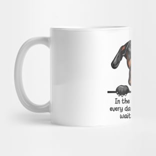 In the eyes of a dog,  every day is an adventure  waiting to happen Mug